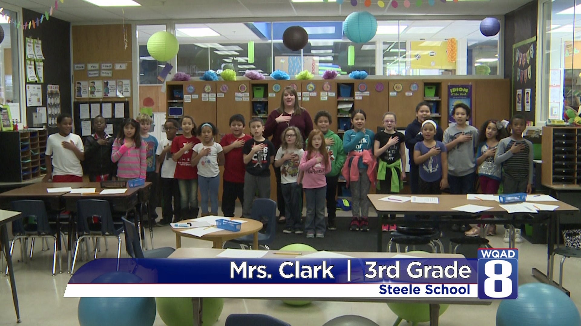 Pledge from Mrs Clark`s 3rd grade class