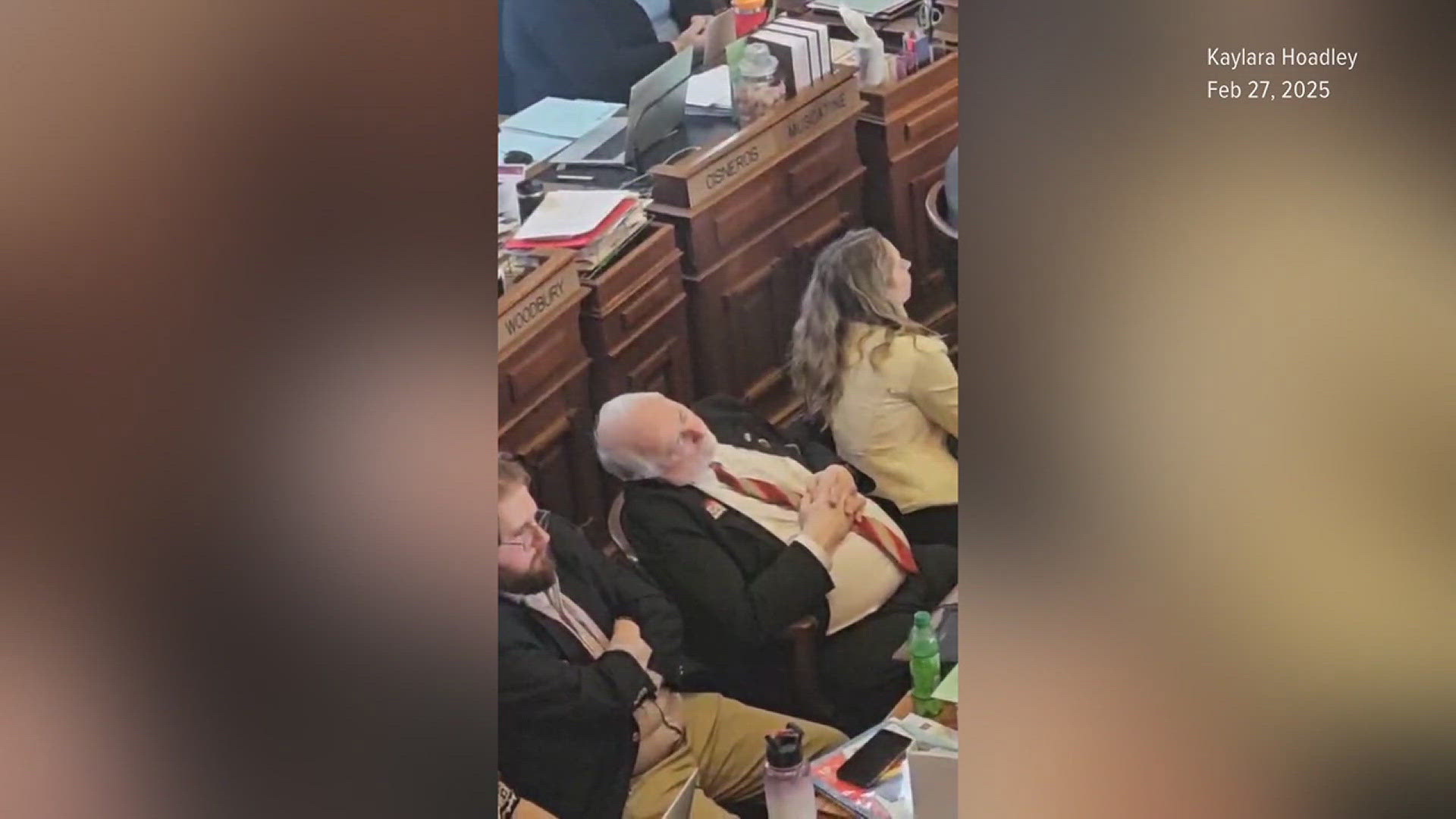 Iowa legislator denies claims he was sleeping during House floor debate ...