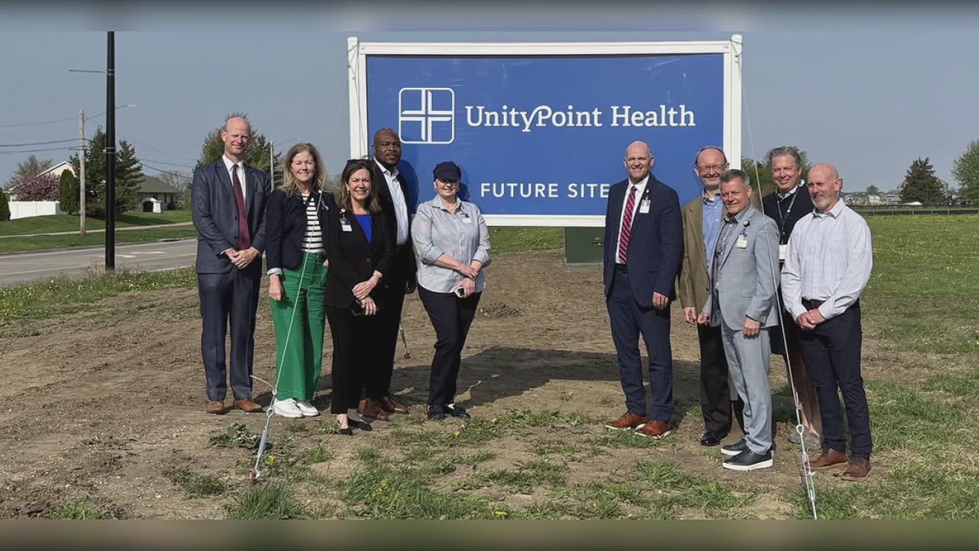 The health system has not yet announced what exactly it will be building. UnityPoint Health says planning is underway to see what needs best fit the community.