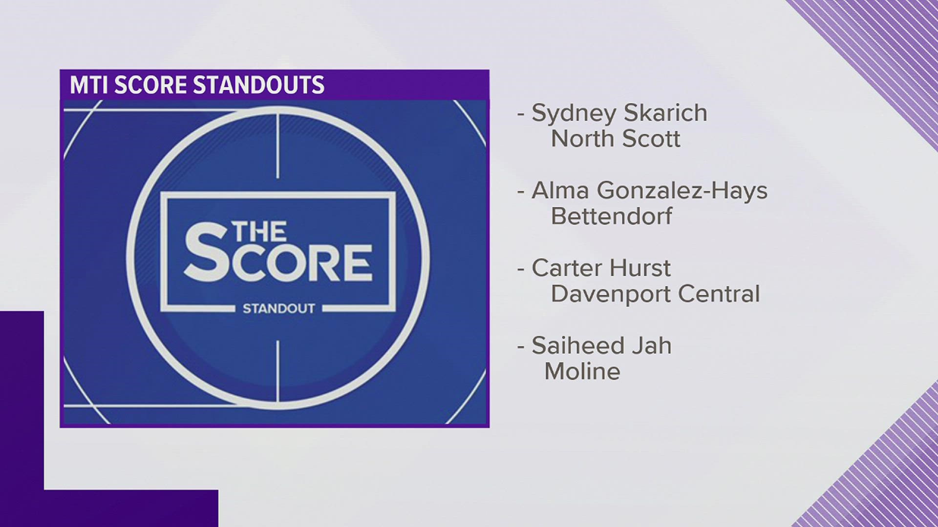 MTI Score Standout | Wqad.com