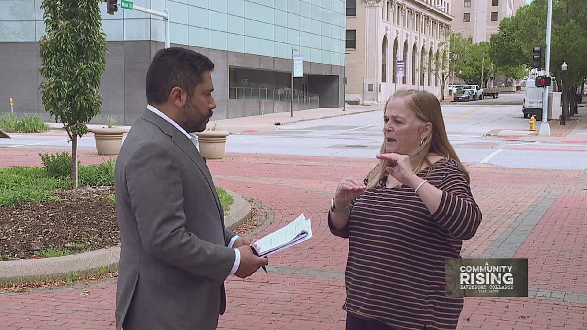 News 8's Jon Diaz spoke with Iowa State Rep. Monica Kurth, D-Scott County, in early May about what can be done in an event like the collapse.