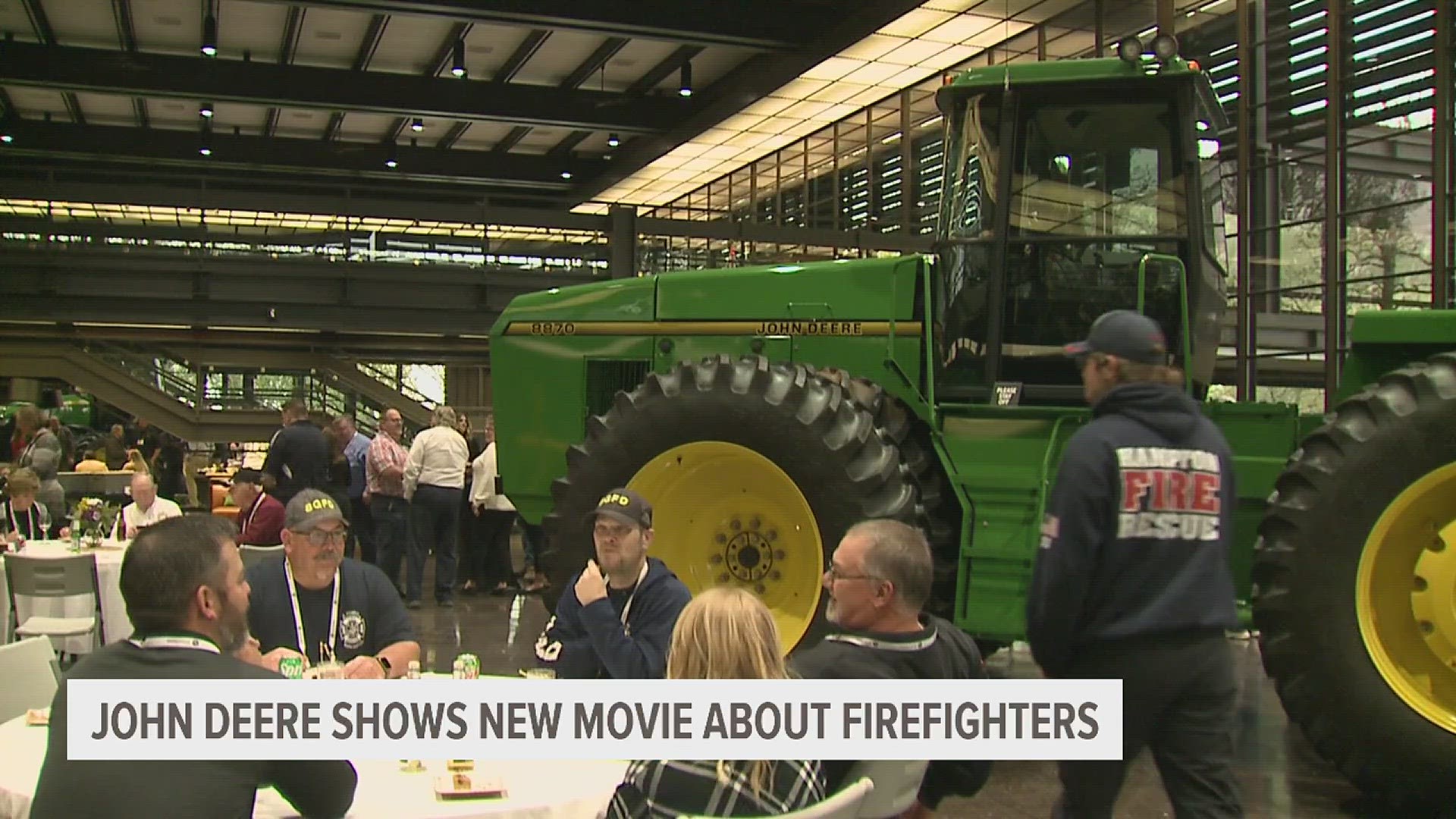 The goal of the movie, called 'Odd Hours, No Pay, Cool Hat,' is to attract more volunteers through the National Volunteer Fire Council.