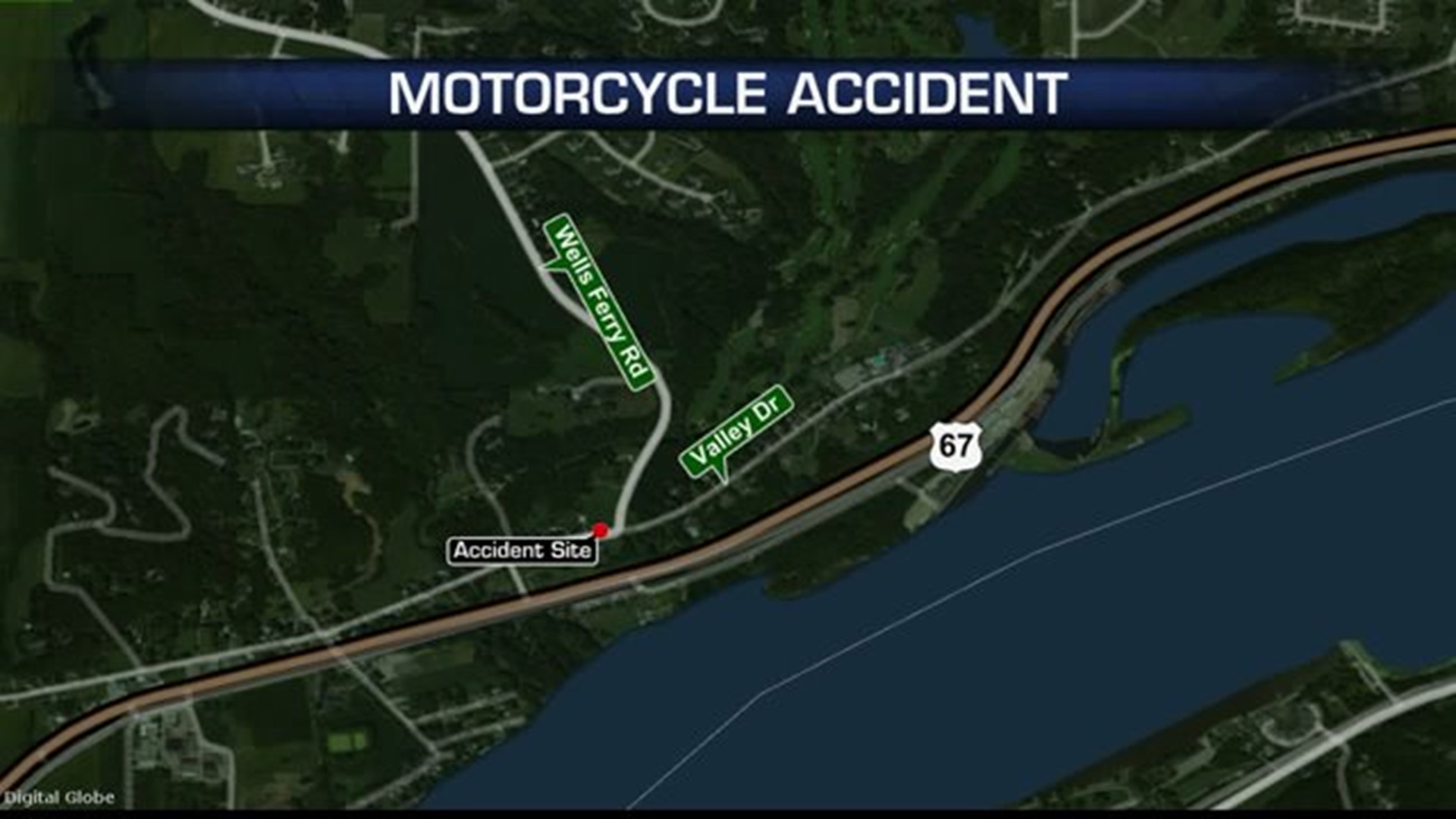 Motorcyclist crashes in LeClaire