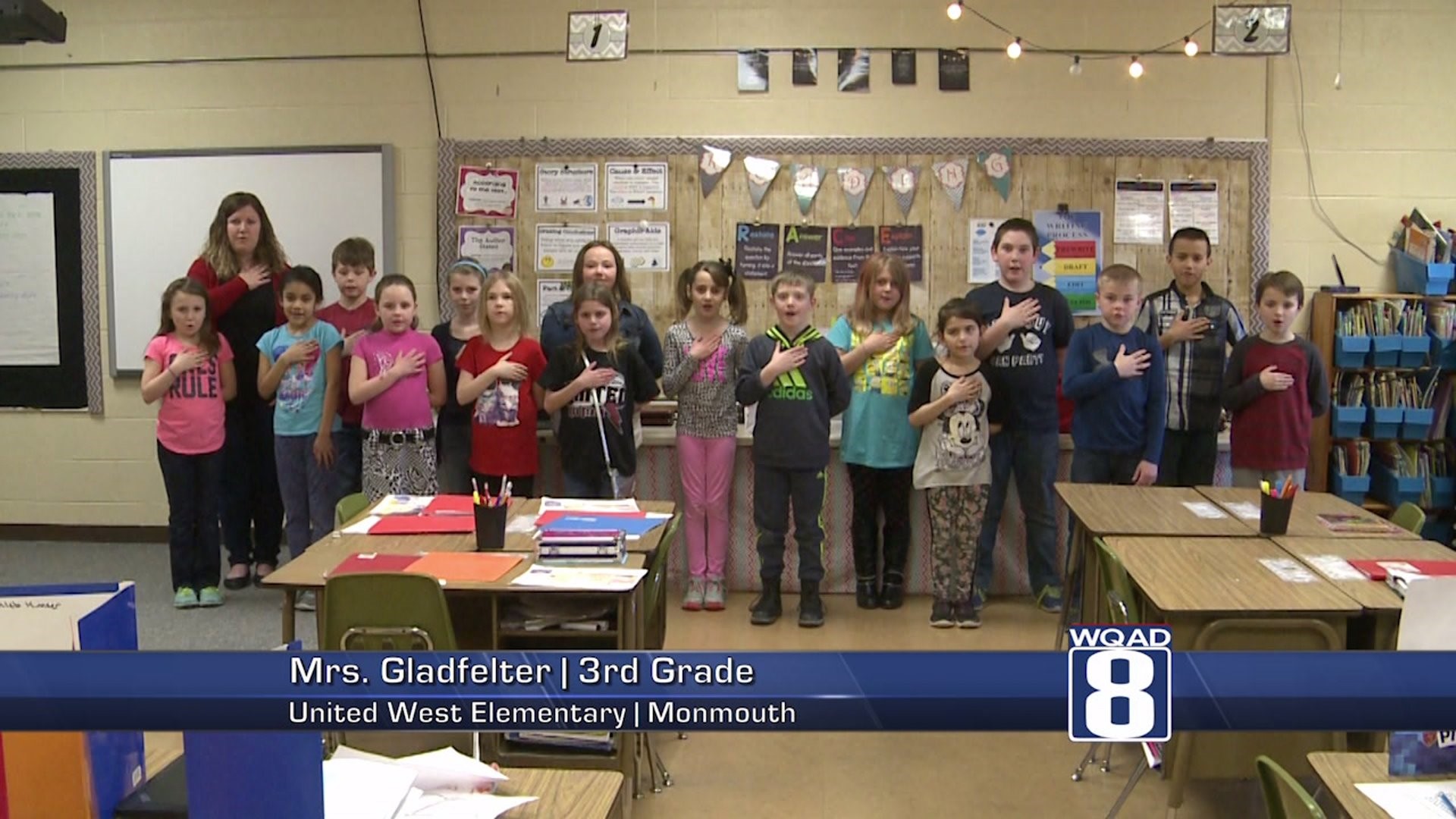 Mrs. Gladfelter`s 3rd grade class