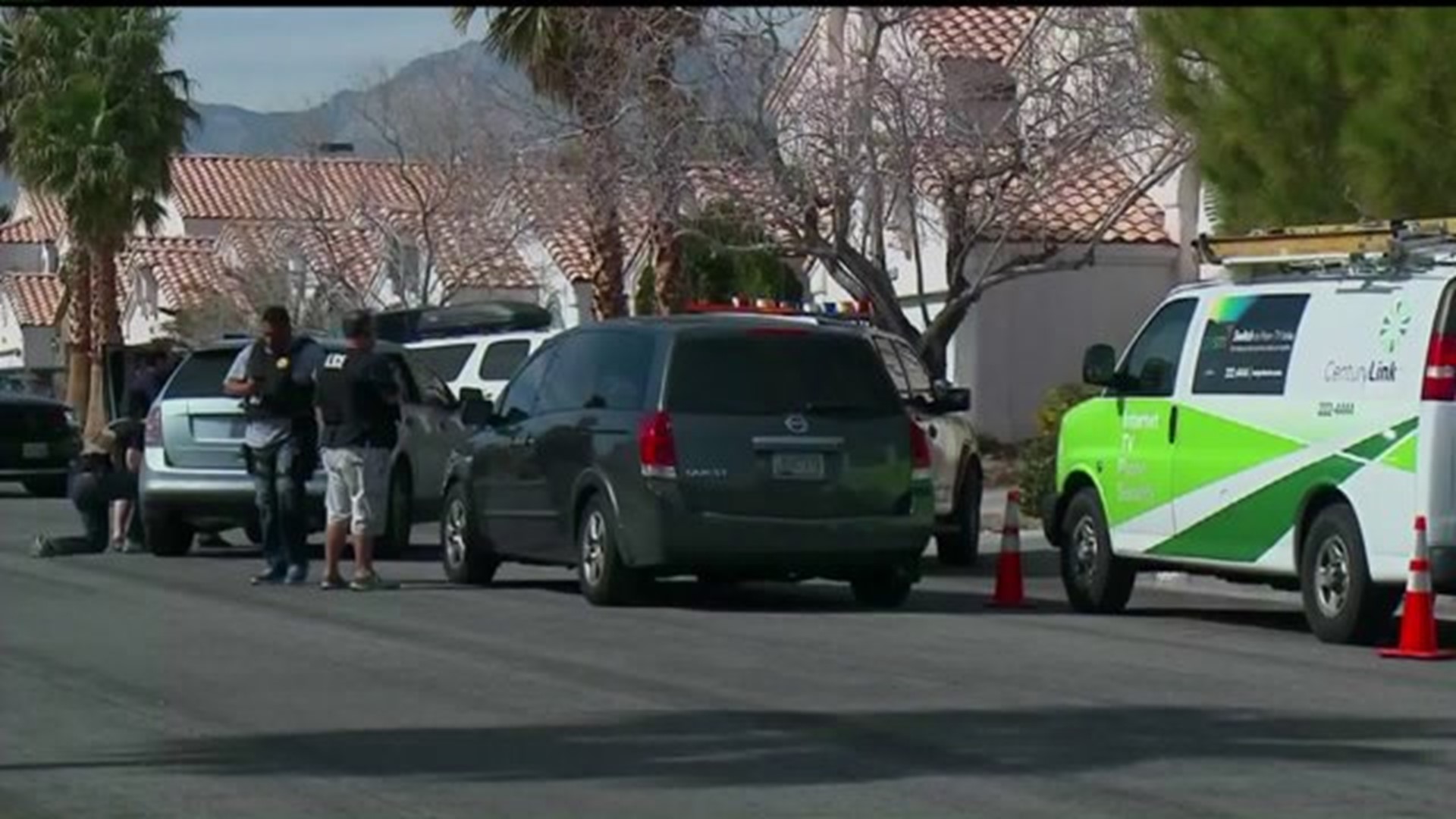 Las Vegas road rage suspect arrested after tense standoff with police