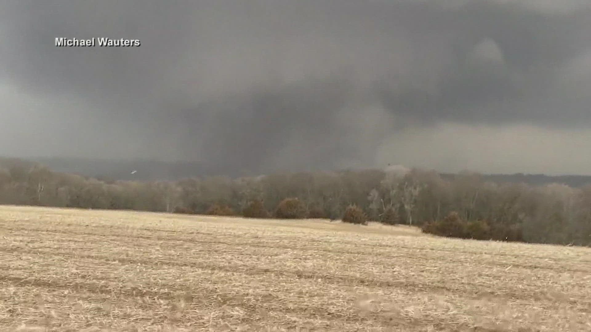This tornado remained on the ground for 69.5 miles and had estimated peak winds at 170 mph, according to a survey from the National Weather Service.