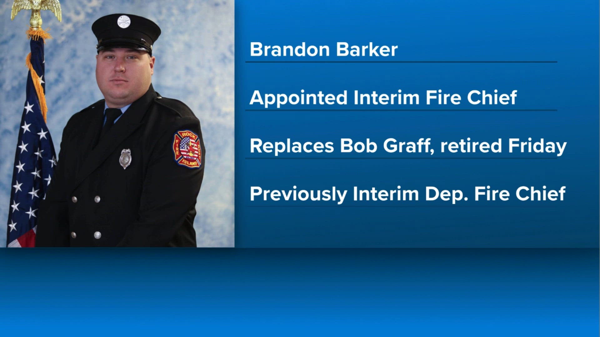 Rock Island announces new interim fire chief | wqad.com