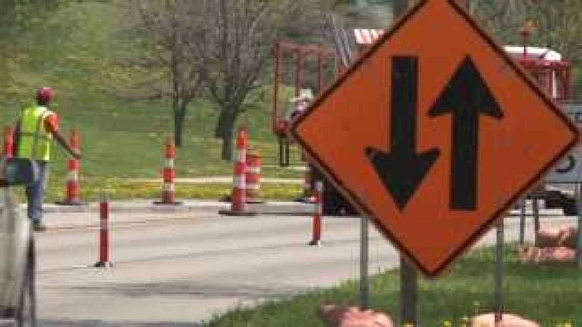River Drive Construction in Davenport Started Again