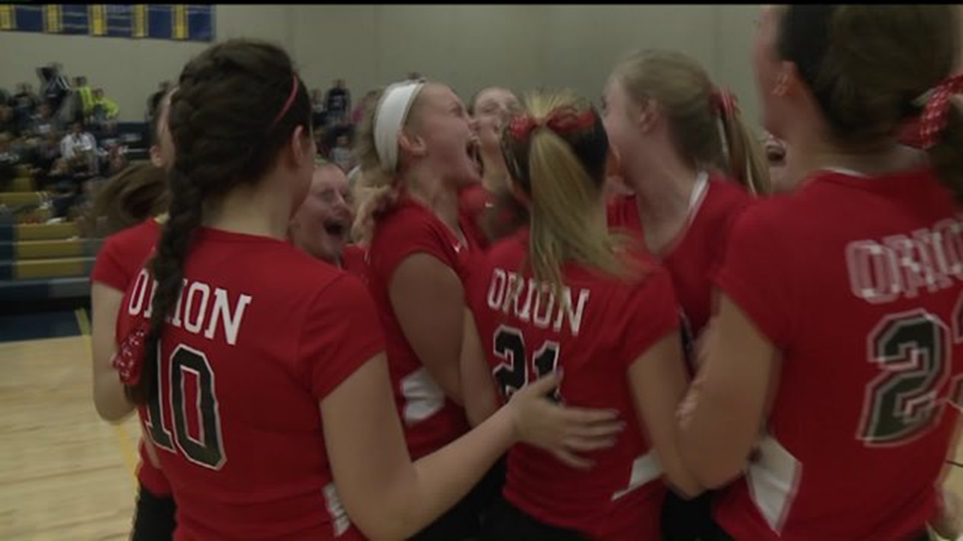Orion Sweeps Fieldcrest to advance to Super Sect`l