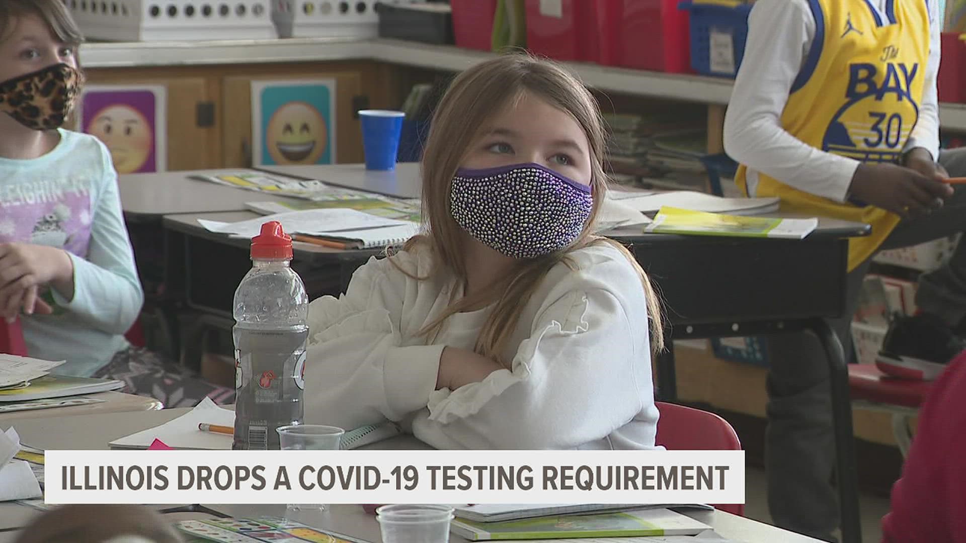 The changes which will take place Friday, Sept. 16, include removing a requirement that unvaccinated workers in schools and child care must test twice weekly.