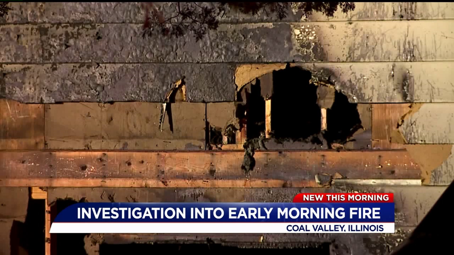 Investigation into Tuesday Morning Fire in Coal Valley