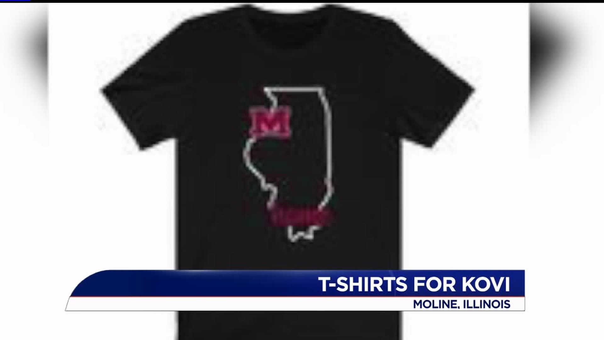 Purchase this T-Shirt to Help Moline Football Player Kovi Kennedy