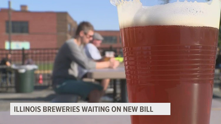 'We hope to hear something soon' | Illinois breweries hope to hear an update on bill