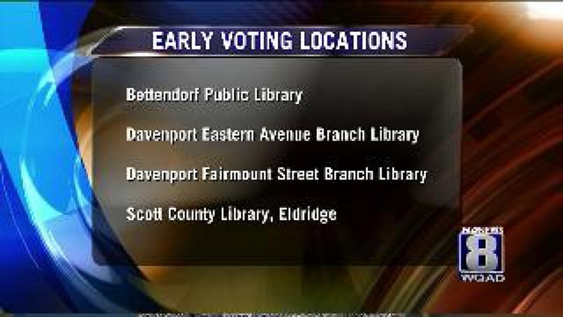 Scott County Opens Early Voting Sites Monday