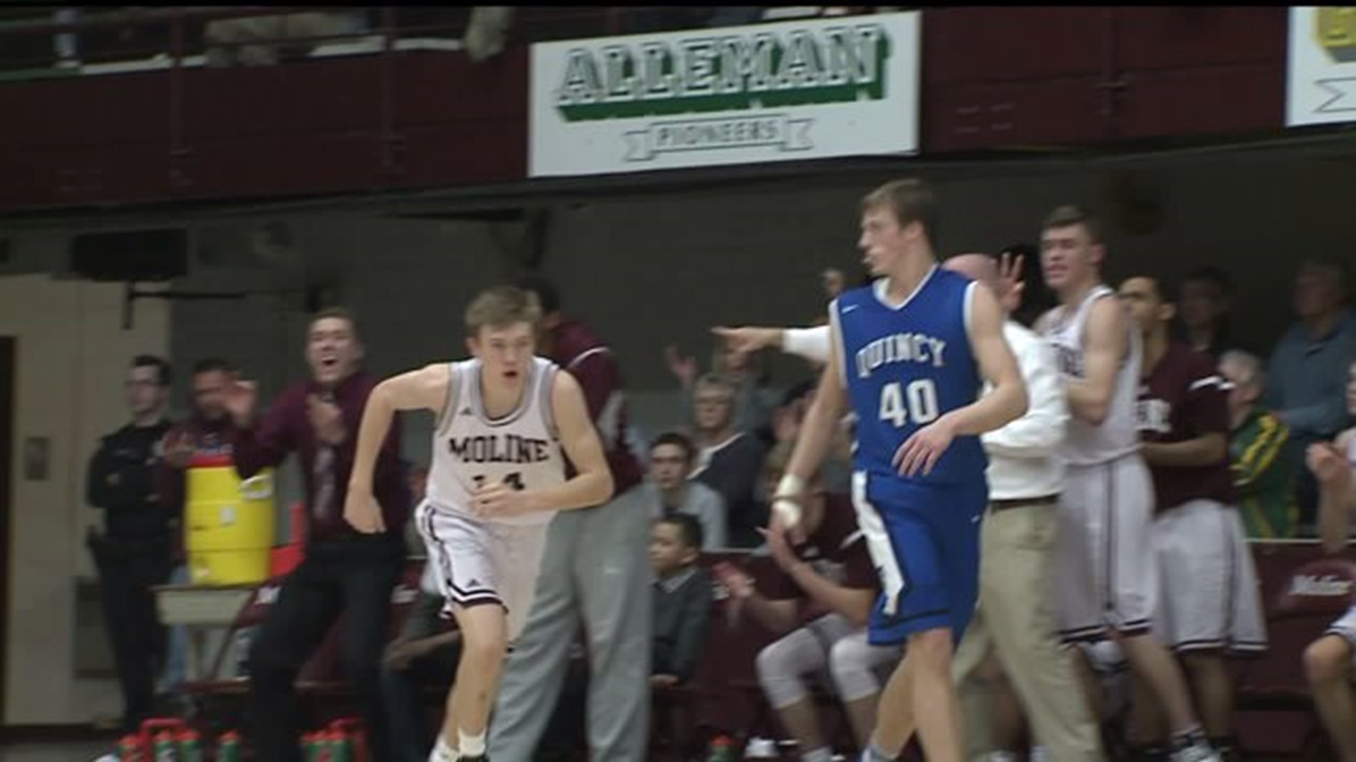 Moline falls short to Quincy