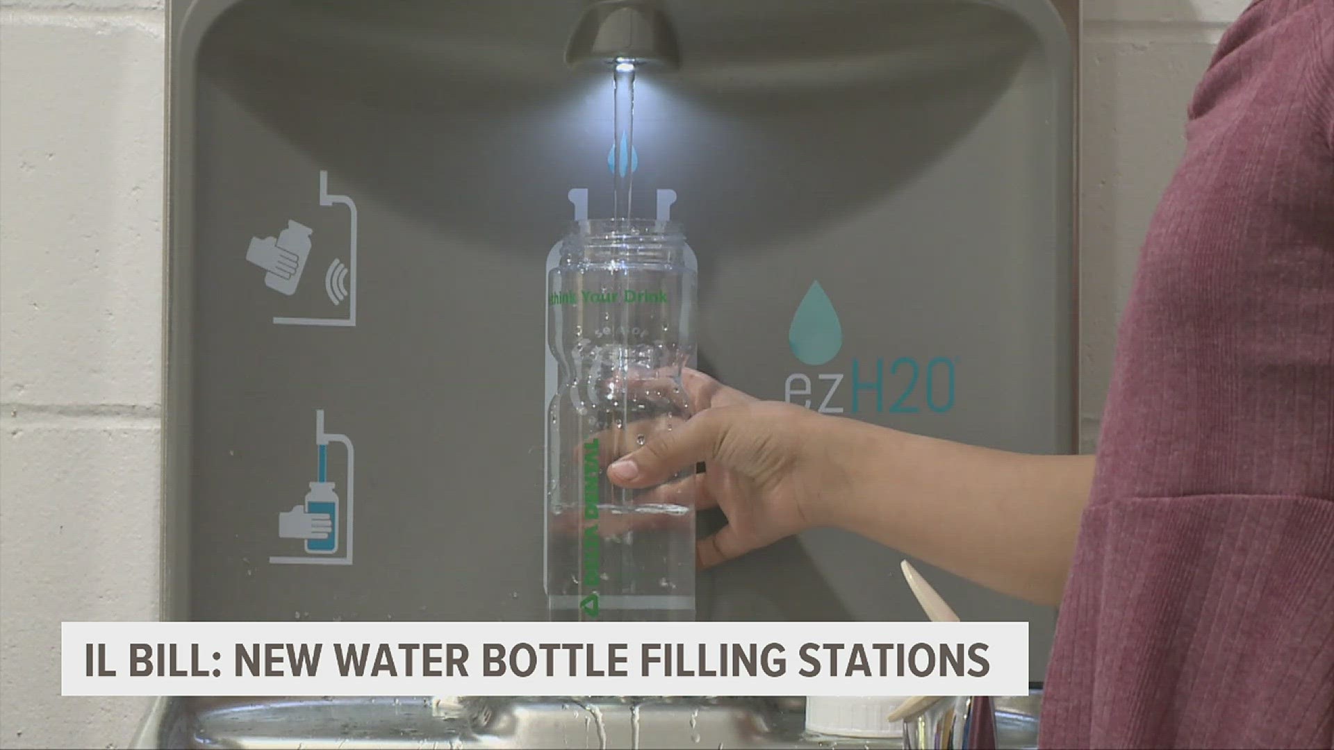 A new bill would implement water bottle filling stations in public
