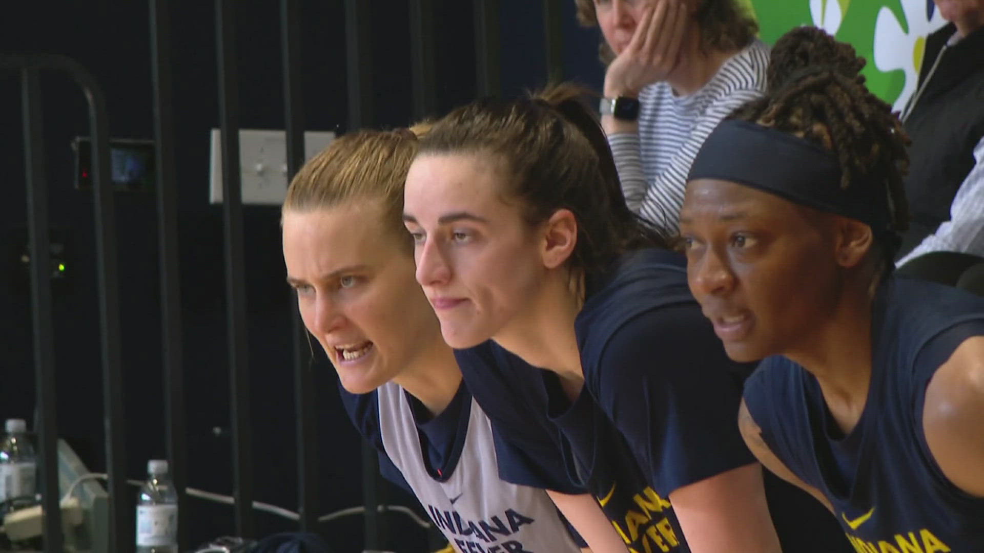 Caitlin Clark opens training camp with the Indiana Fever