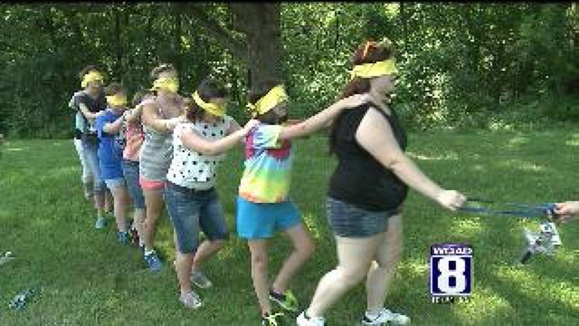 Free camp to kids who have family members battling cancer