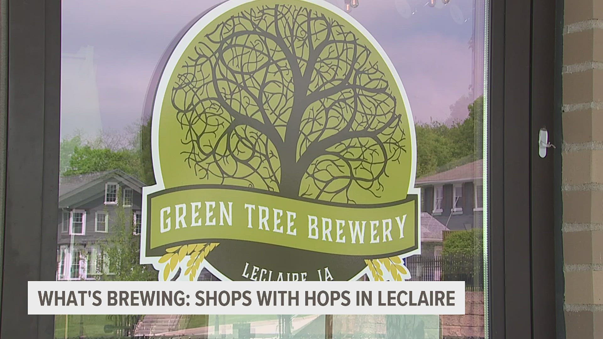 Come do Shops with Hops at Green Tree Brewery in Le Claire! They're releasing a new beer during the event!