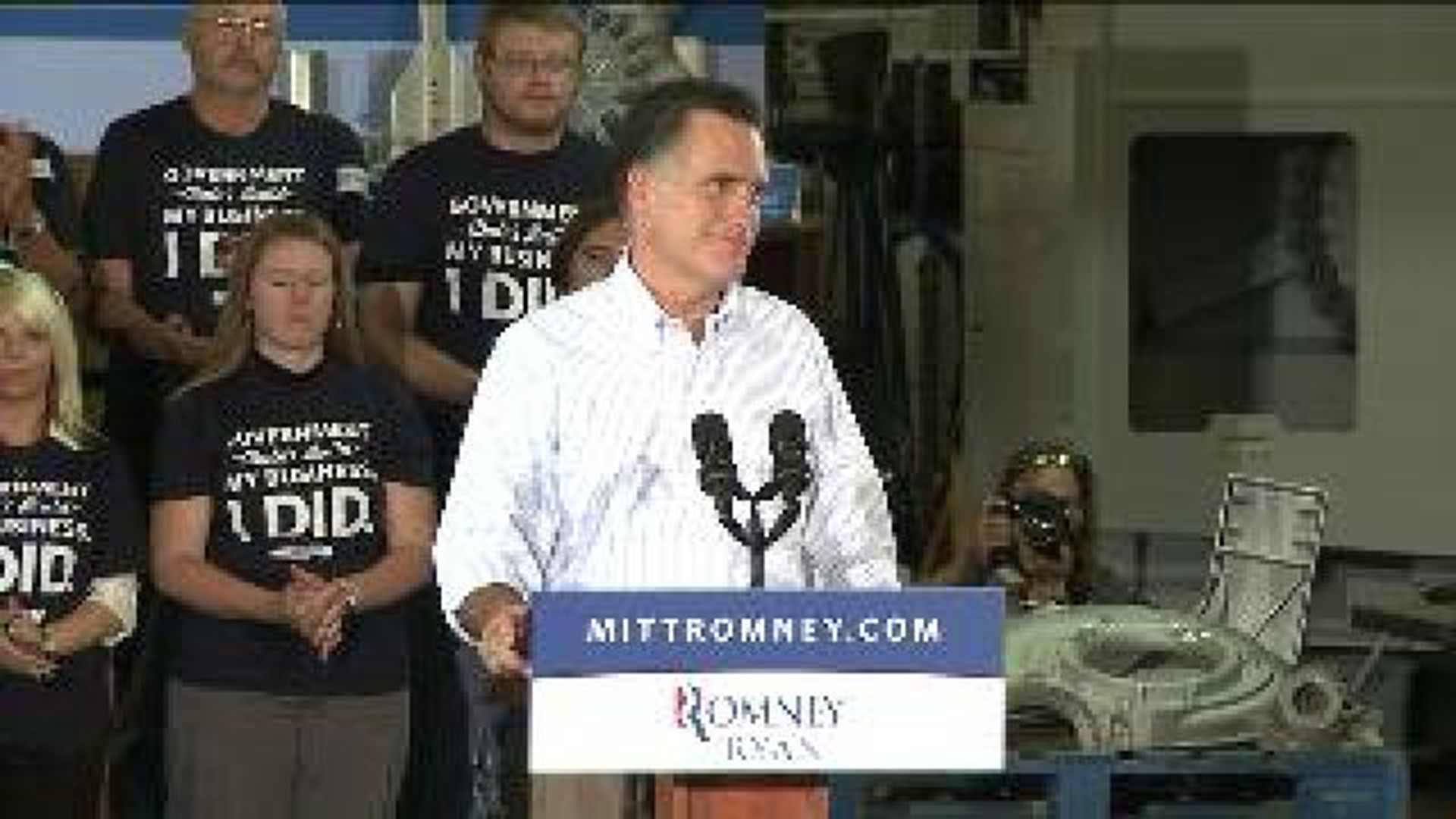 Mitt Romney in Bettendorf Clip 2 of 3
