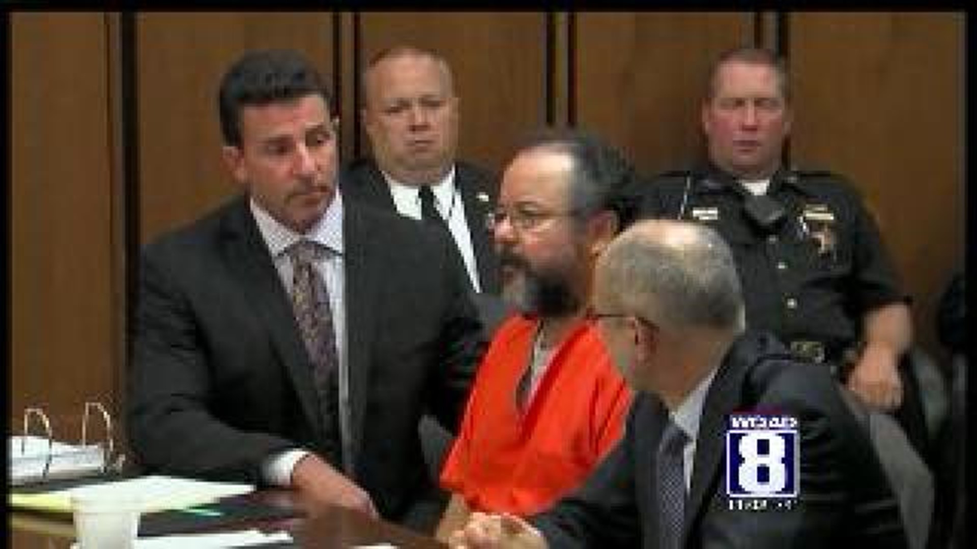 Castro being sentenced