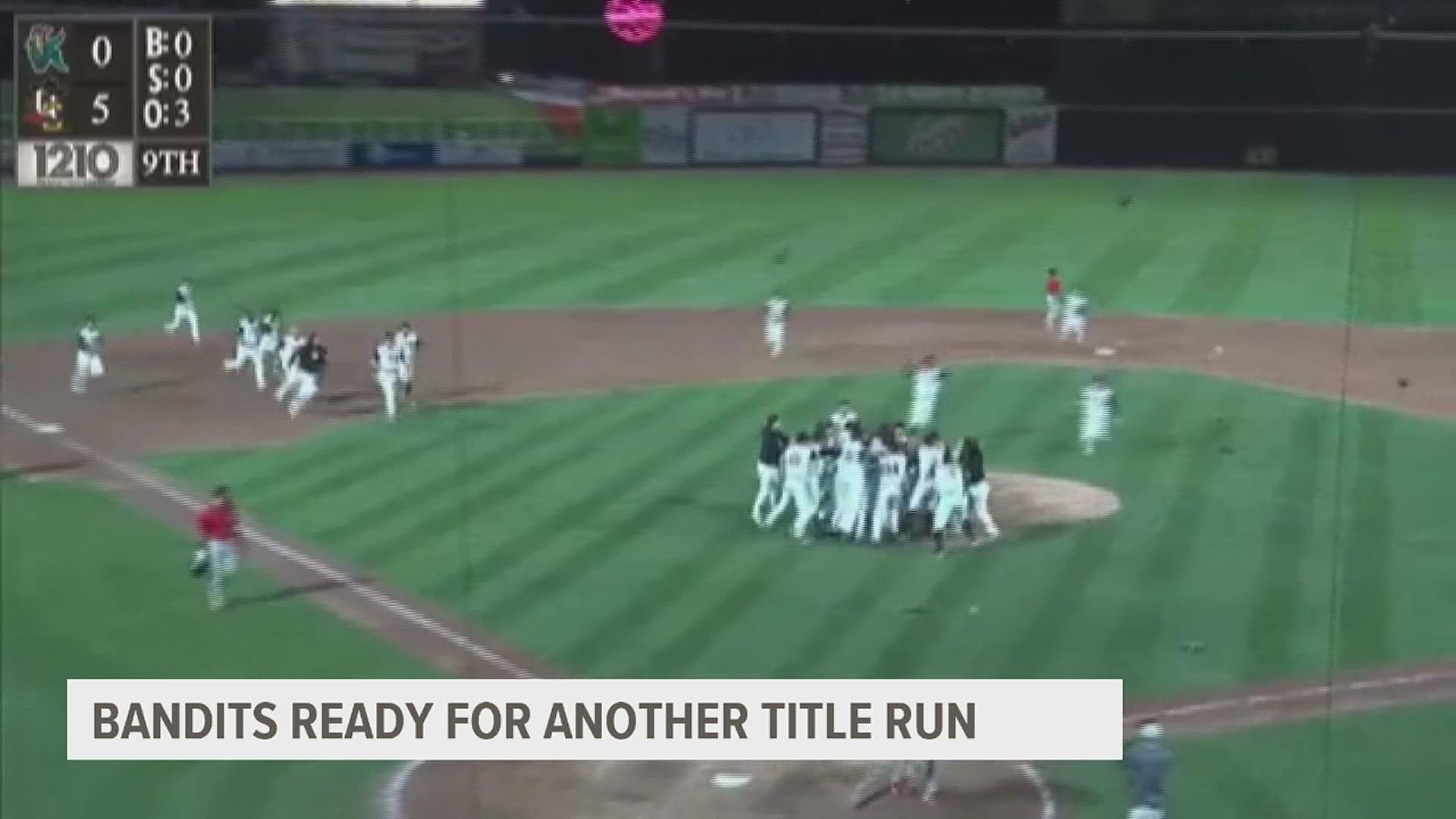 The Quad Cities River Bandits will look to defend their High-A title beginning Opening Day on April 8 against the South Bend Cubs.