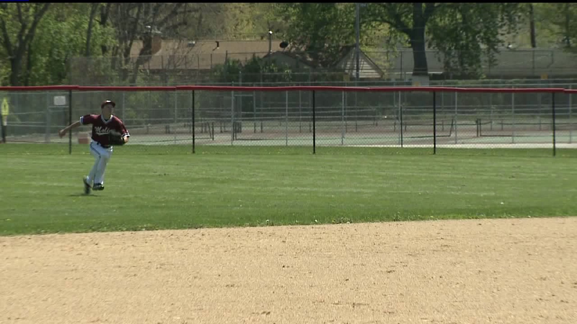 Moline takes two from Rock Island in baseball