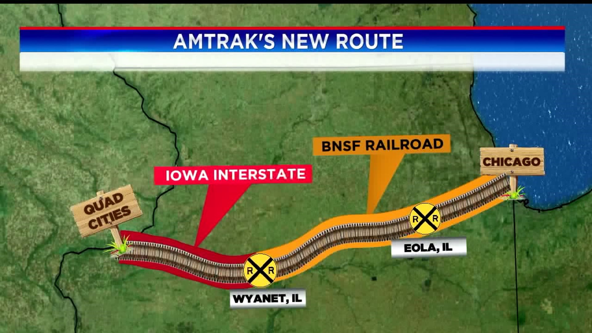 Amtrak to Chicago update