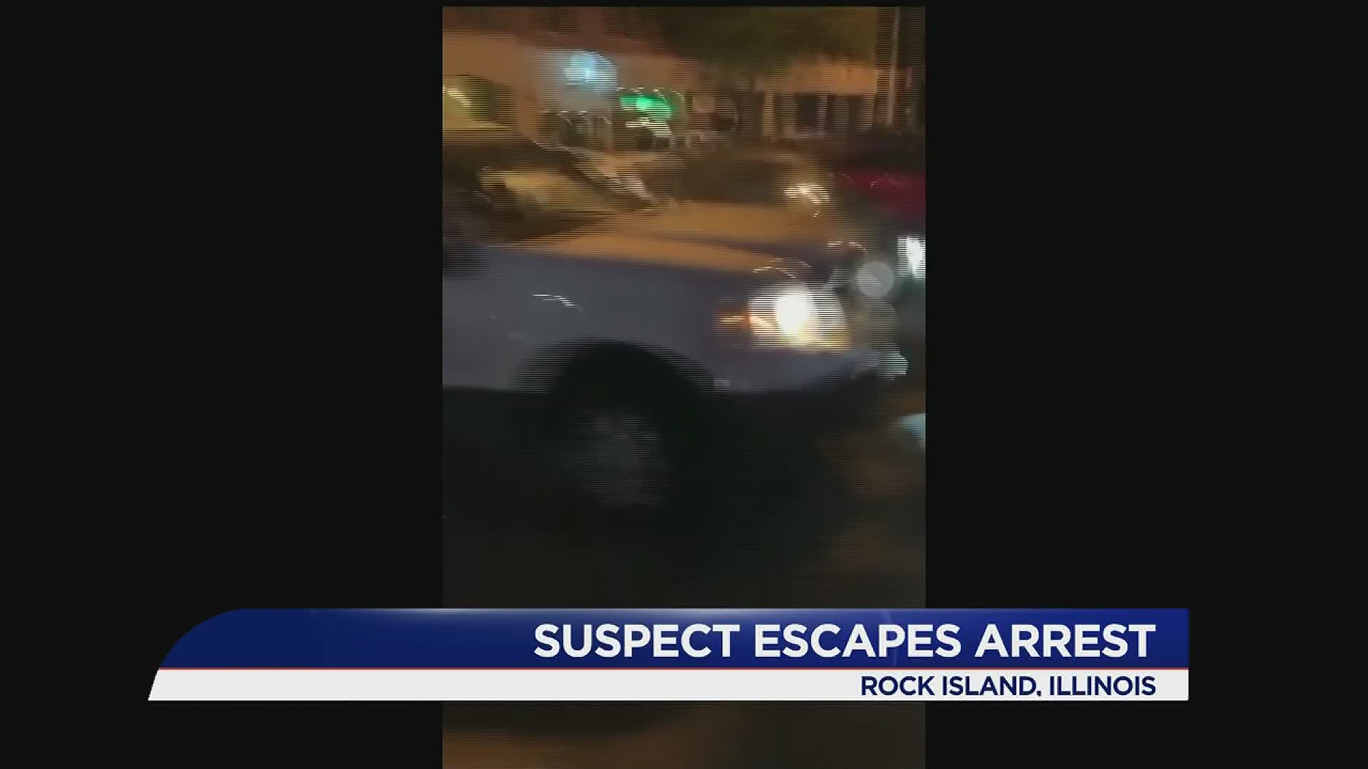 Cellphone video captures chaotic scene in The District of Rock Island