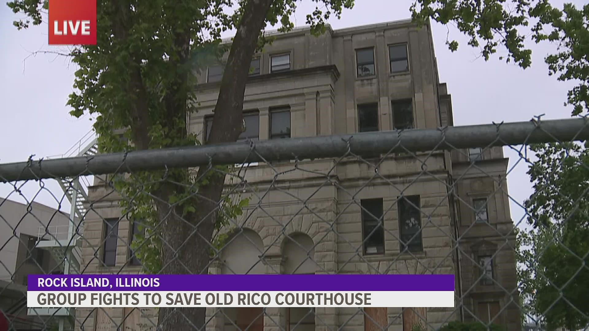 News 8's Jenna Webster was live at the historic courthouse listening to proposals and pleas from community members looking to save the building.