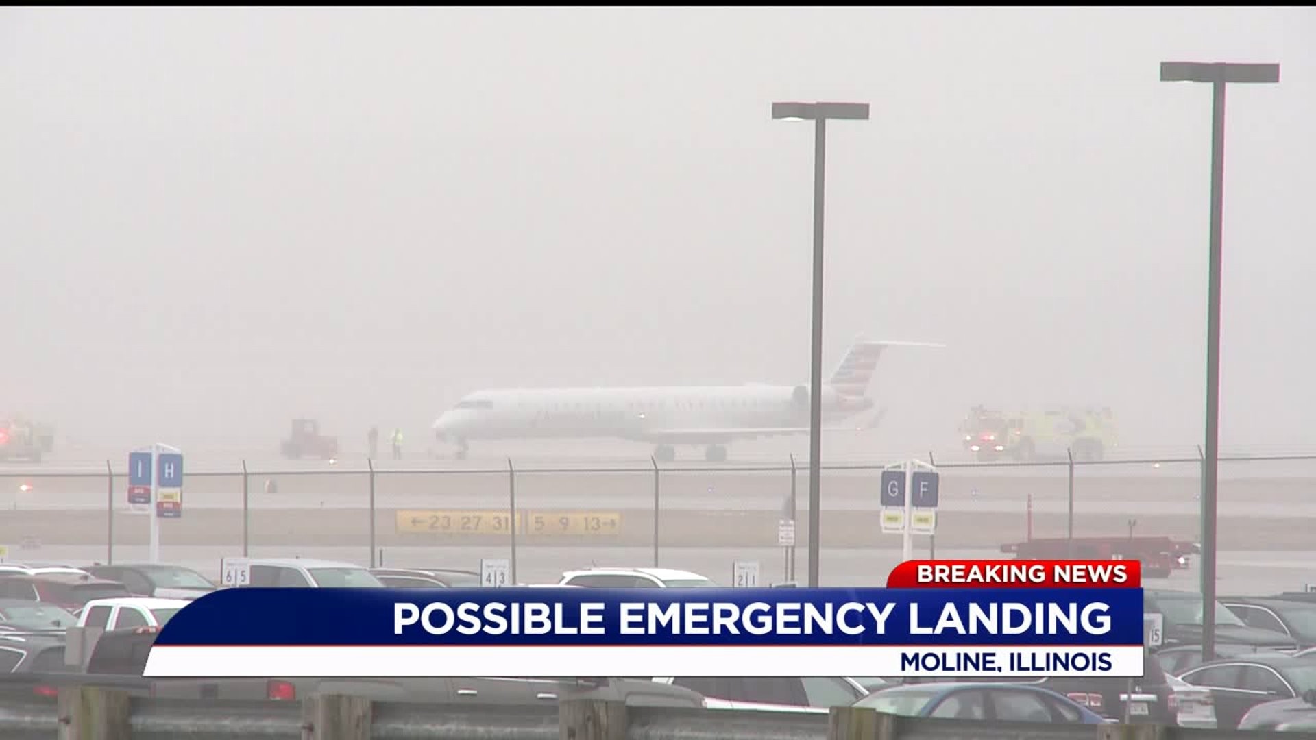 Responders called to QC Airport for possible emergency landing