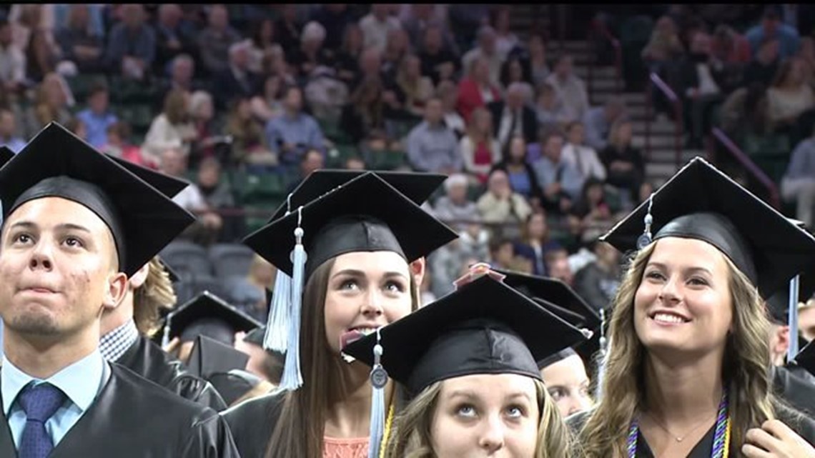 St. Ambrose graduates celebrate spring commencement ceremony