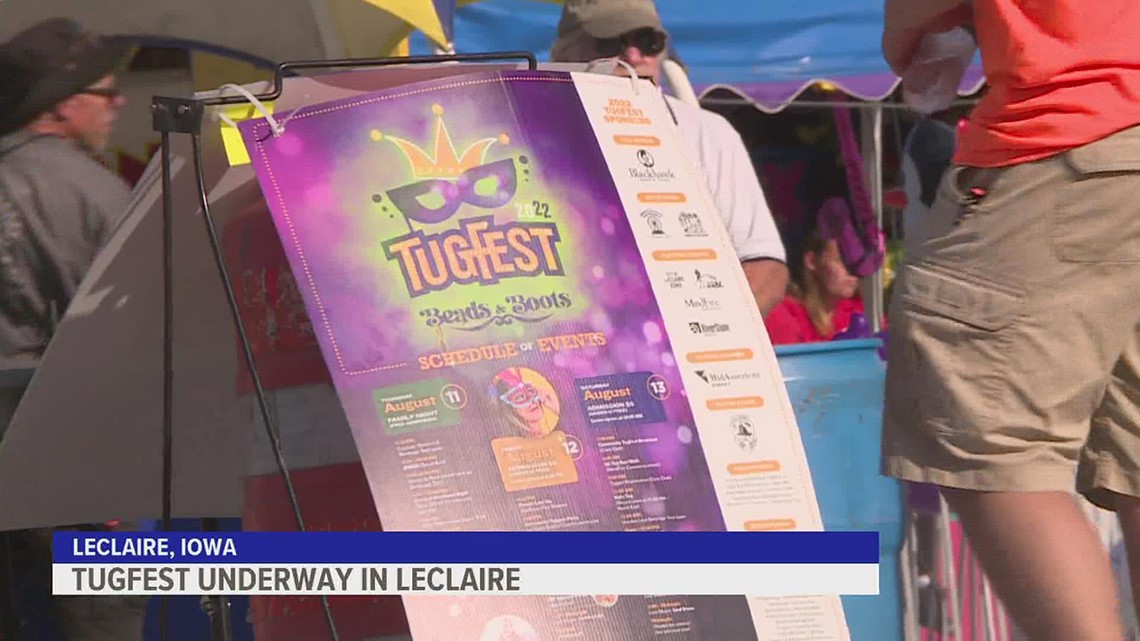 35th annual tug fest celebration kicks off in LeClaire