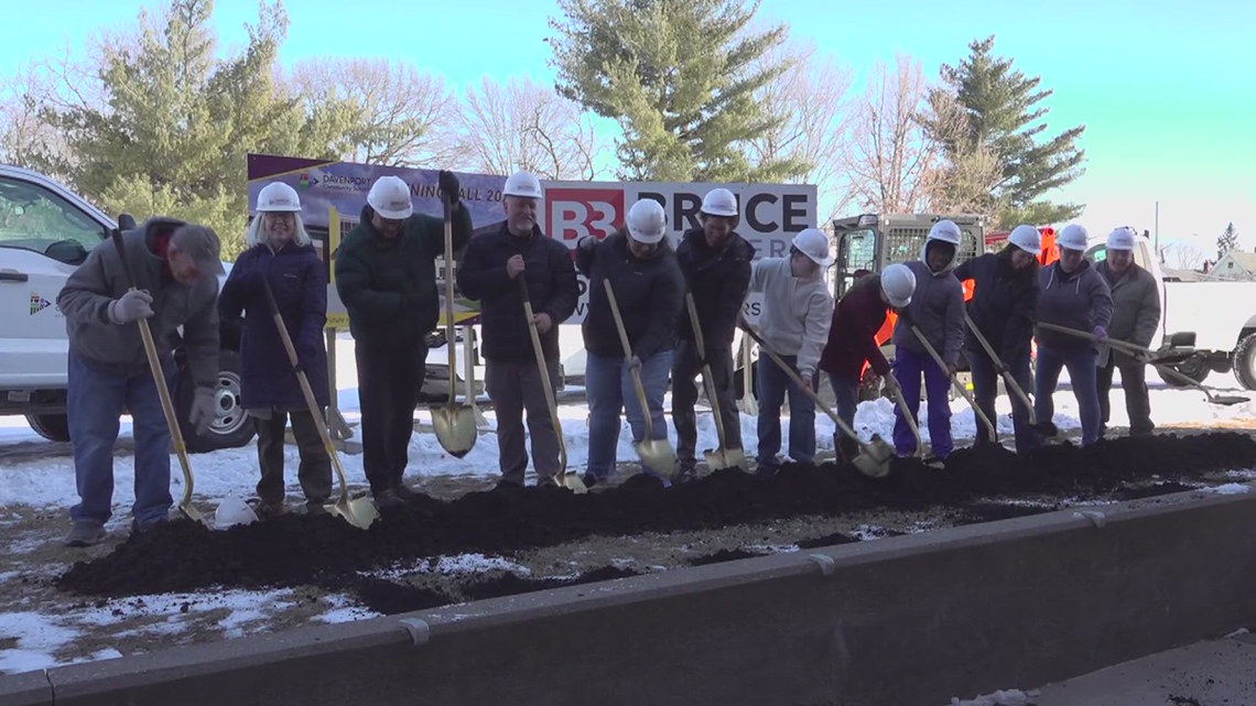 Construction on Davenport’s new Smart Middle School underway