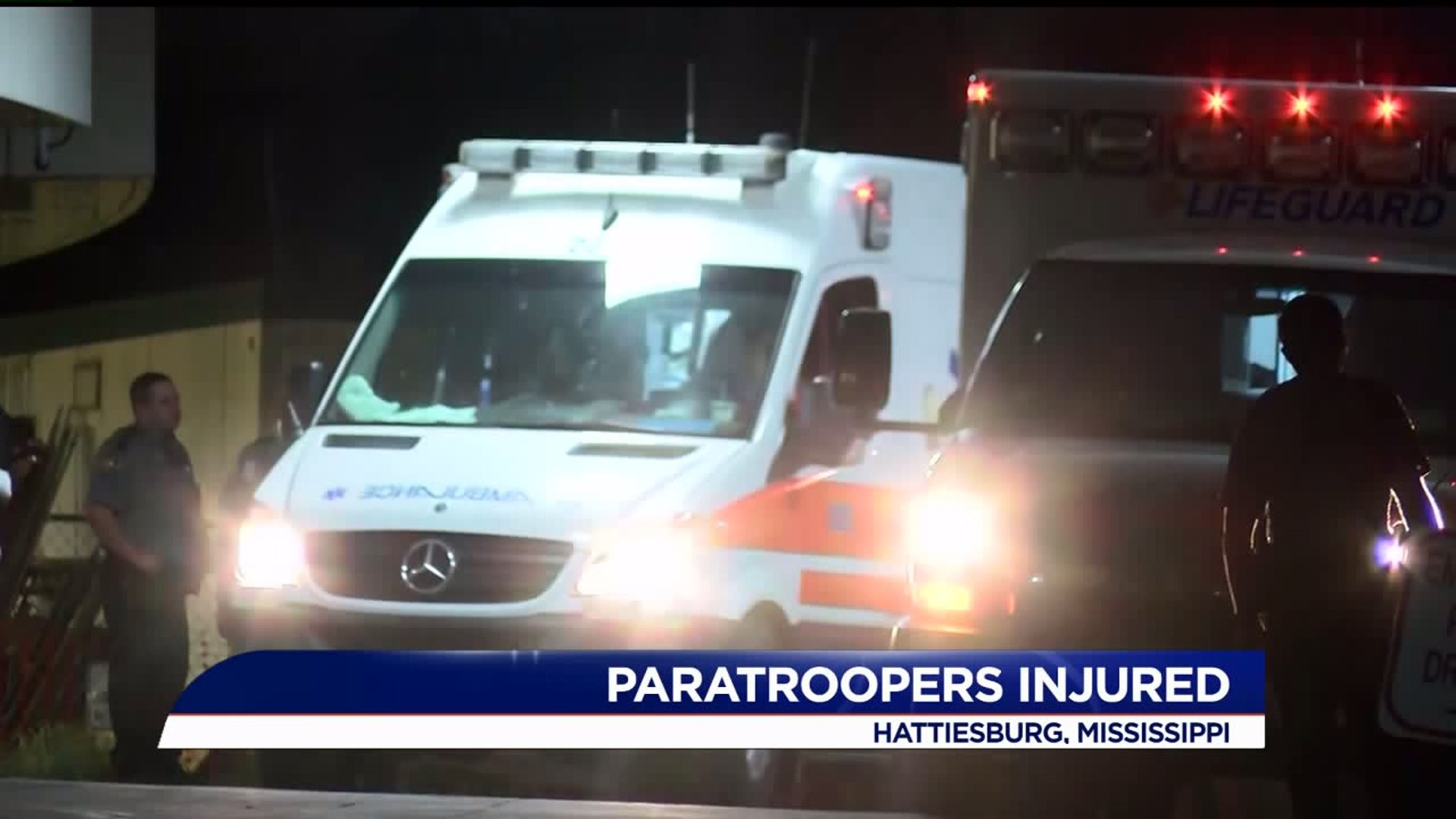 22 hurt in parachute training in Mississippi