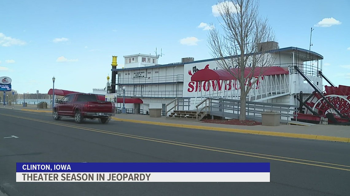 Facing financial problems, Clinton Area Showboat Theatre at risk