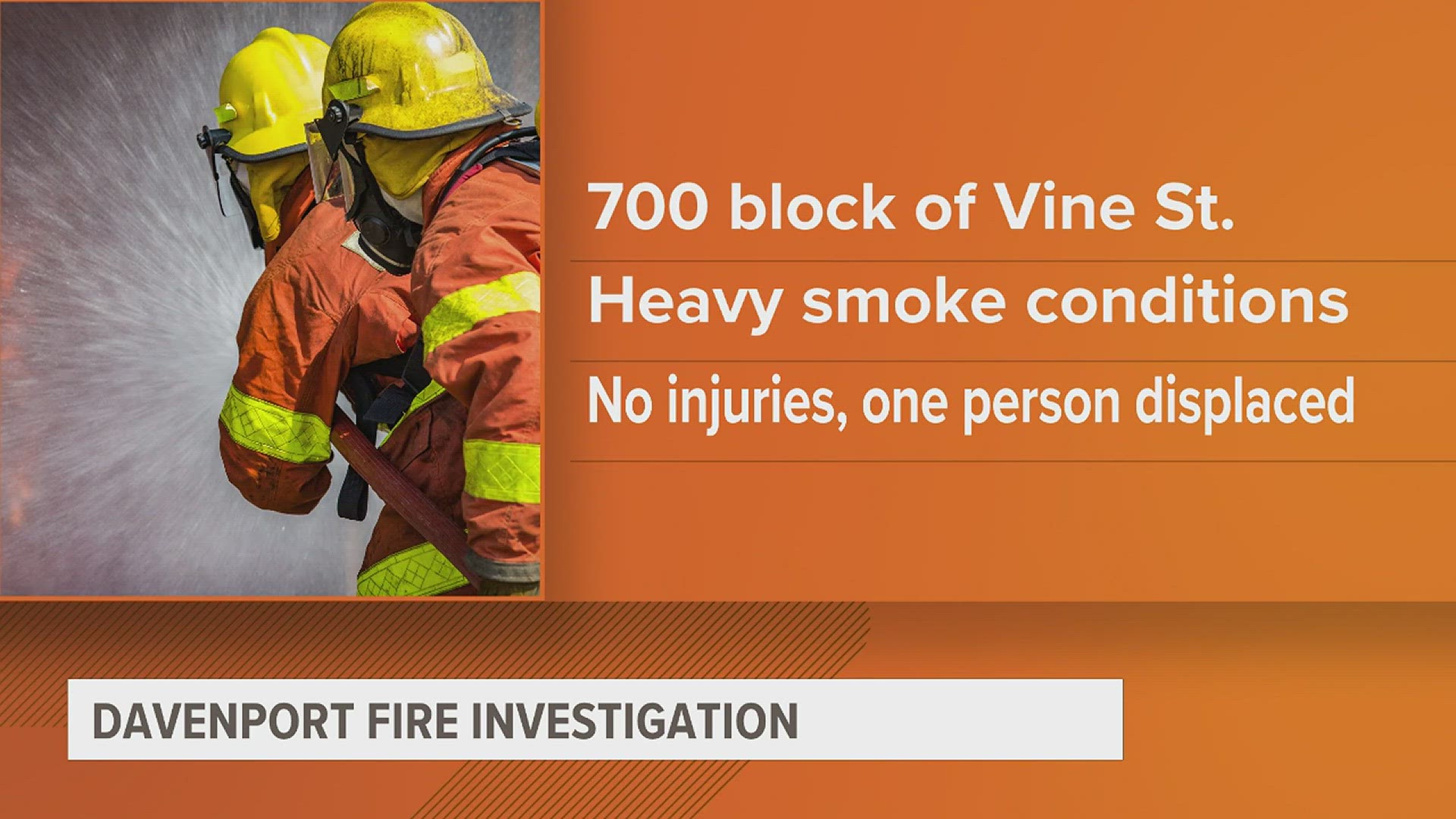 Davenport resident survives fire in home