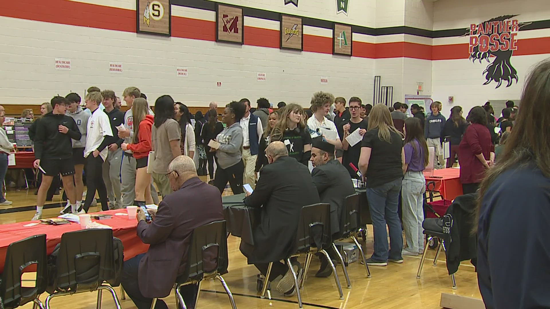 Professionals from more than 100 jobs and careers got to interact with students and share their knowledge.