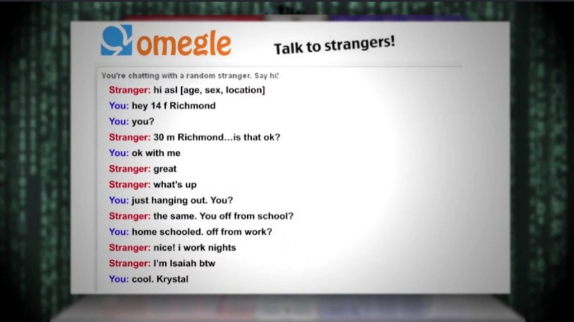 Can you get arrested through omegle