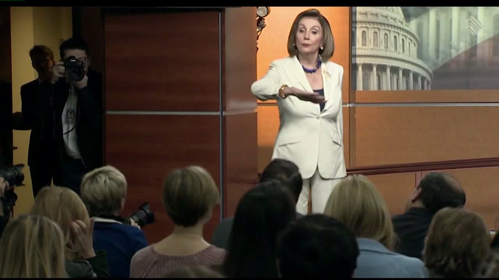 Nancy Pelosi to reporter: `Don`t mess with me`