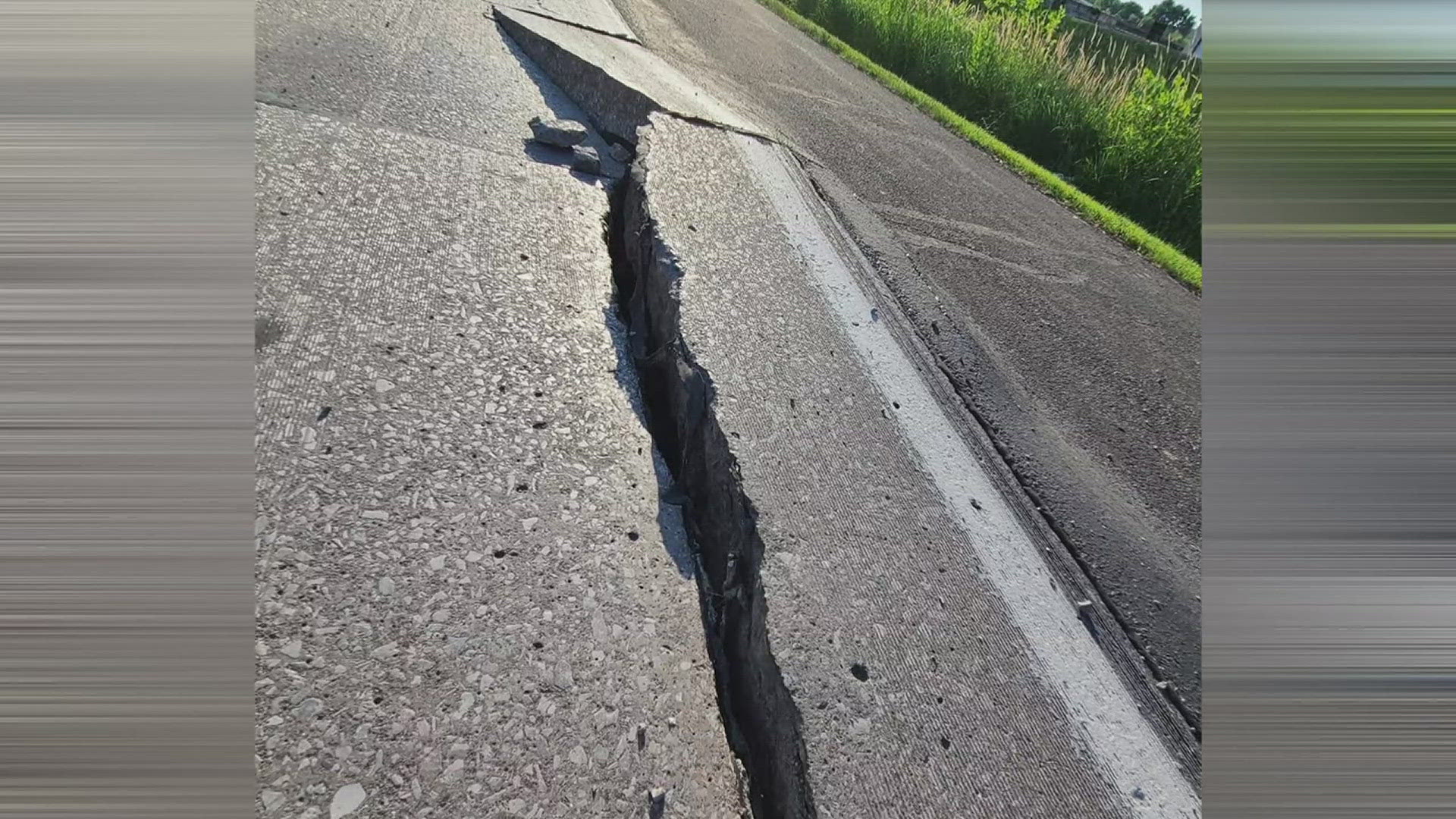 Watch out for buckled pavement on hot days