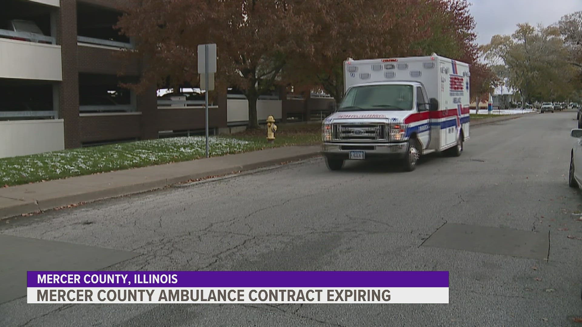 The Ambulance Committee's contract with Genesis Ambulance expires Dec. 31, but they haven't received a single bid for 2024.