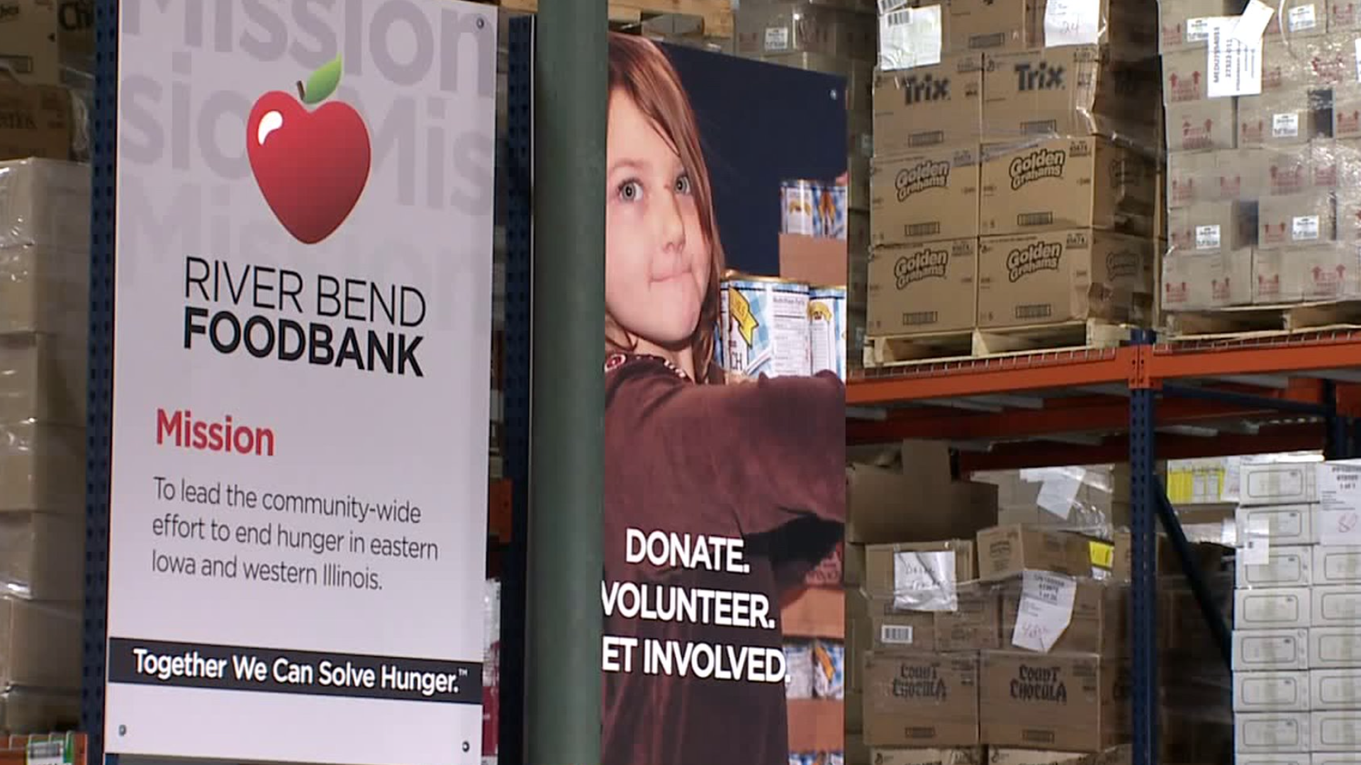Riverbend Foodbank gets donation from area farmers