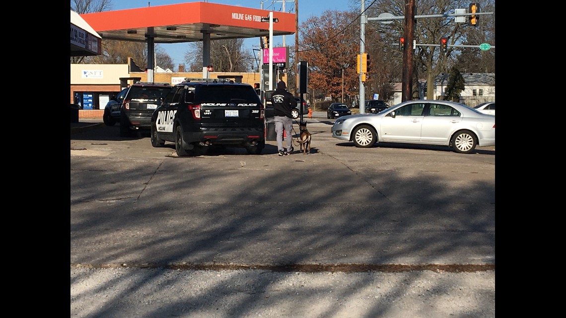 Police Three involved in chase from Moline to Davenport had nothing to