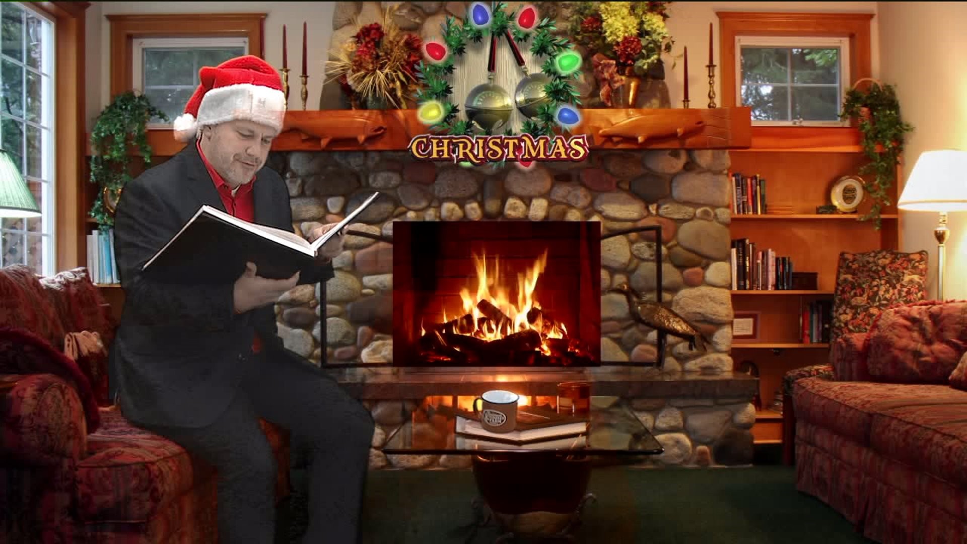 Eric Reads His Version of `Twas the Night Before Christmas