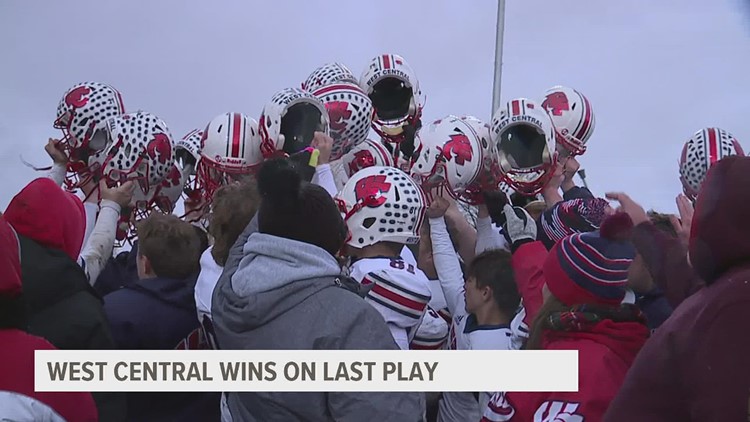 West Central scores TD as time expires
