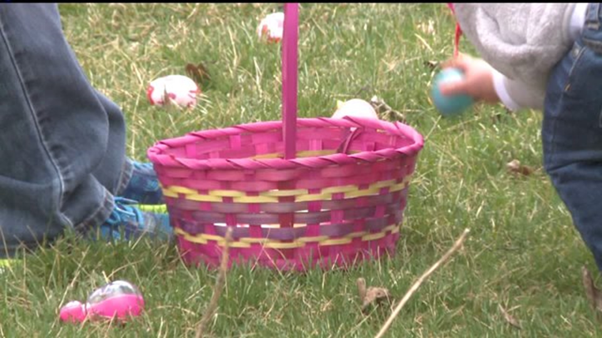 Experts say people should switch to more eco-friendly decorations like wooden Easter eggs or live flowers.