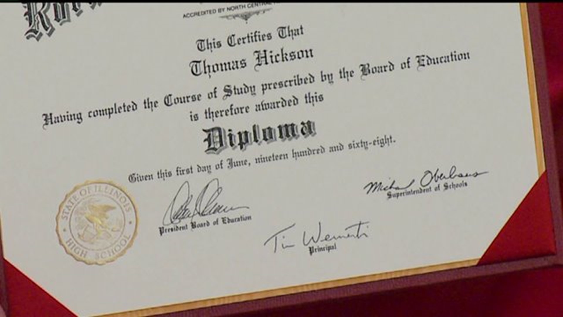 Local Vietnam veteran gets diploma nearly 50 years after leaving high ...