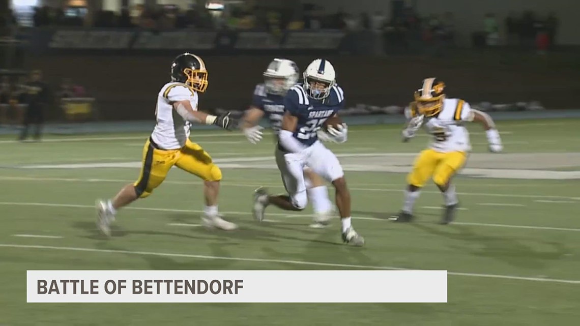 News 8 sports reporters breaking down odds between Bettendorf and