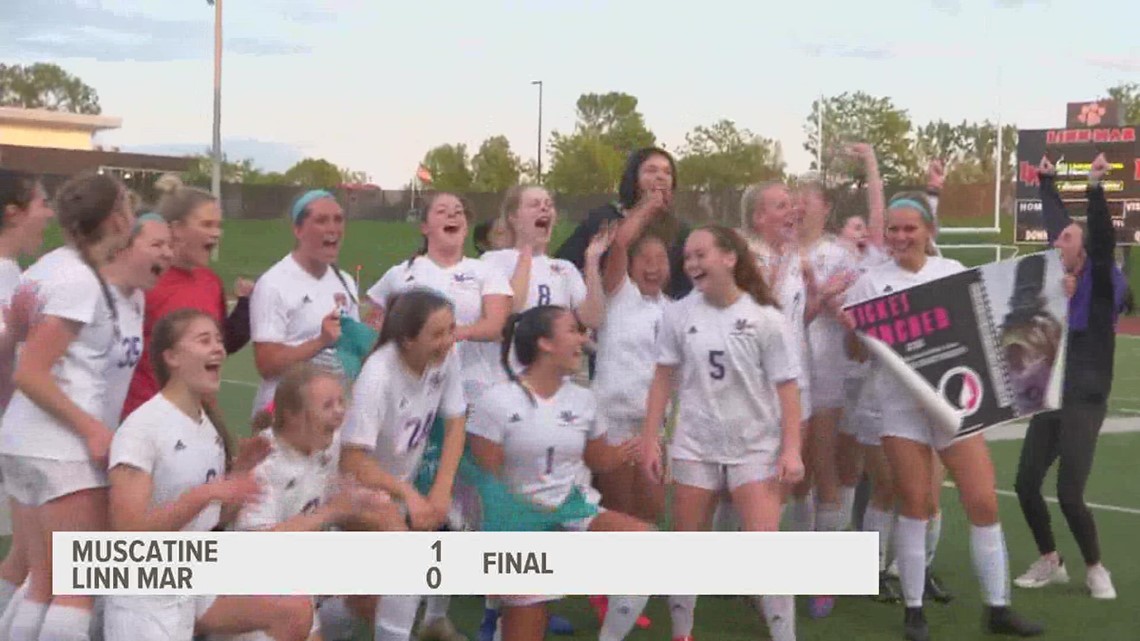 QC Girls High School Soccer: Muscatine earns trip to State with 1-0 win over Linn Mar
